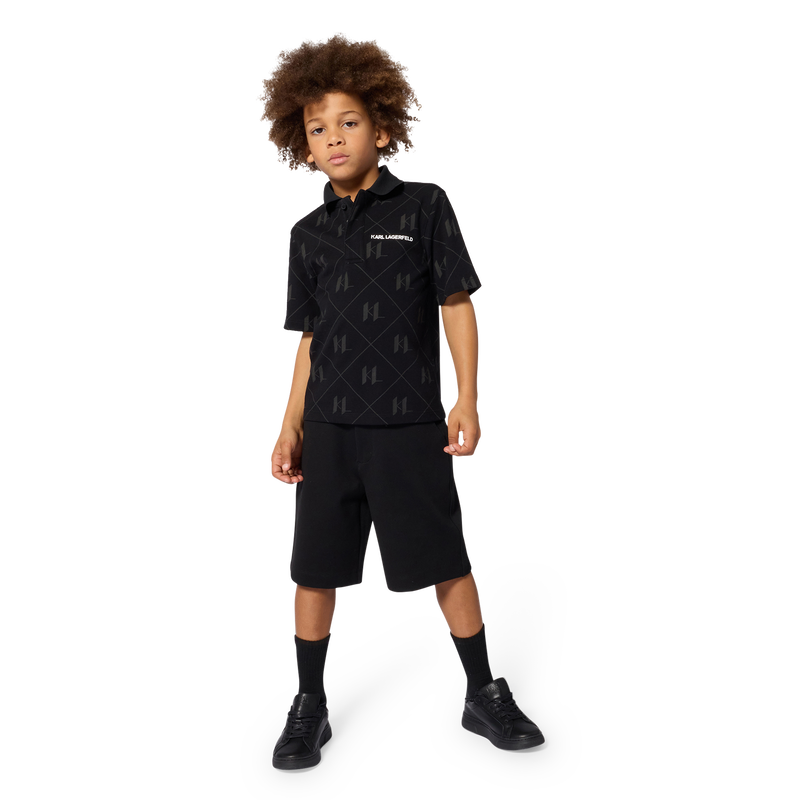 Kurzarm-Polo KARL LAGERFELD KIDS 
                        JUNGE