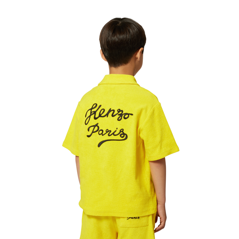 Shorts aus Frottee KENZO KIDS 
                        JUNGE