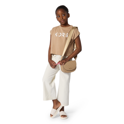 HOSE MIT VERSTELLBARER TAILLE MICHAEL KORS MÄDCHEN