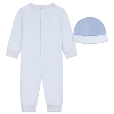 Baumwoll-Strampler &amp; M&uuml;tzchen KENZO KIDS JUNGE
