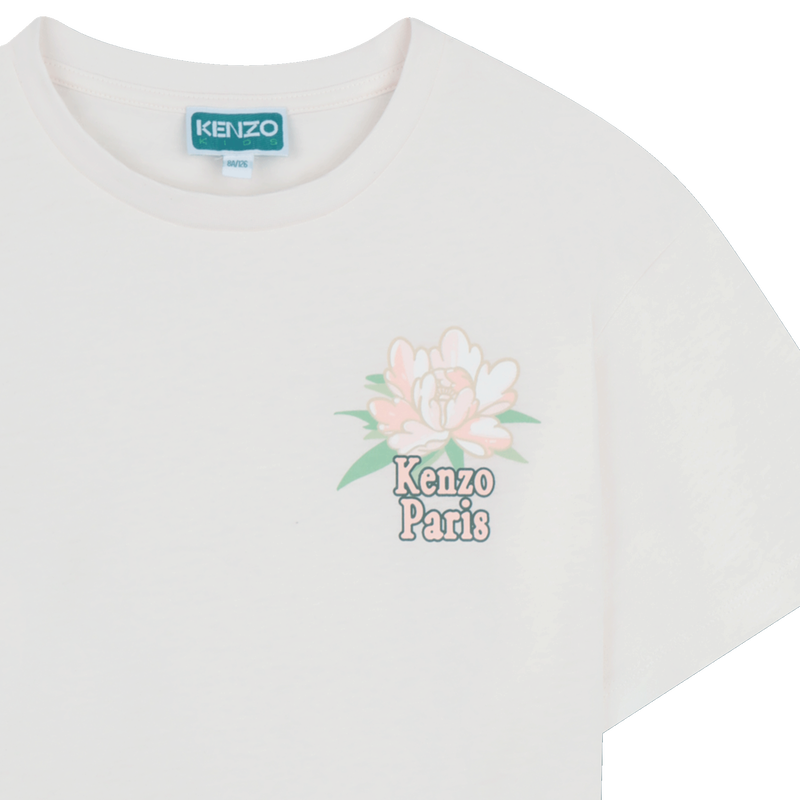 KURZ&Auml;RMELIGES T-SHIRT KENZO KIDS 
                        M&Auml;DCHEN