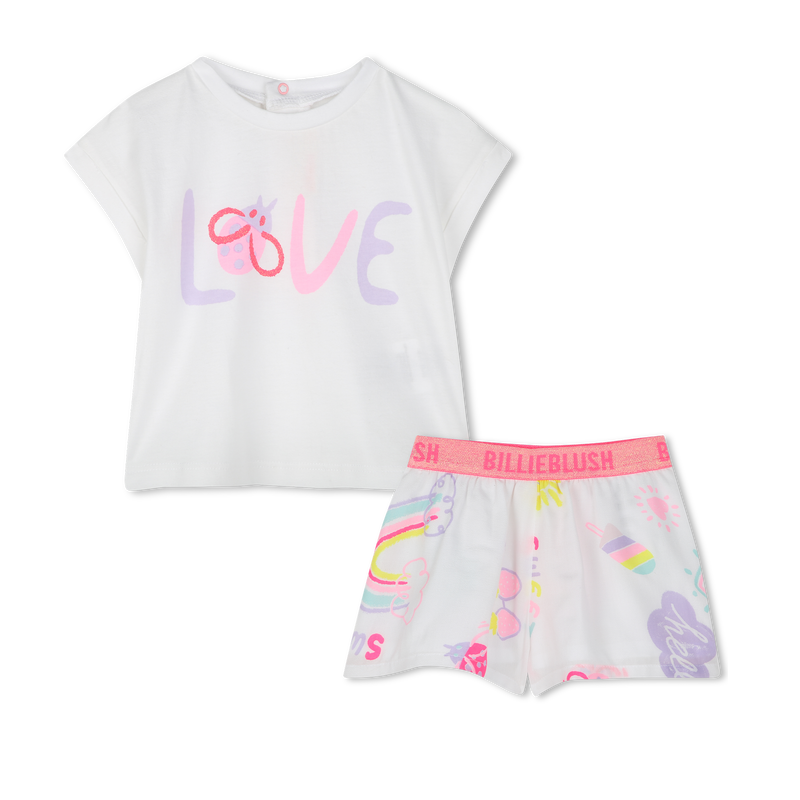 Set mit T-Shirt und Shorts BILLIEBLUSH 
                        M&Auml;DCHEN
