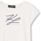 Kurz&auml;rmeliges kleid KARL LAGERFELD KIDS 
                    M&Auml;DCHEN