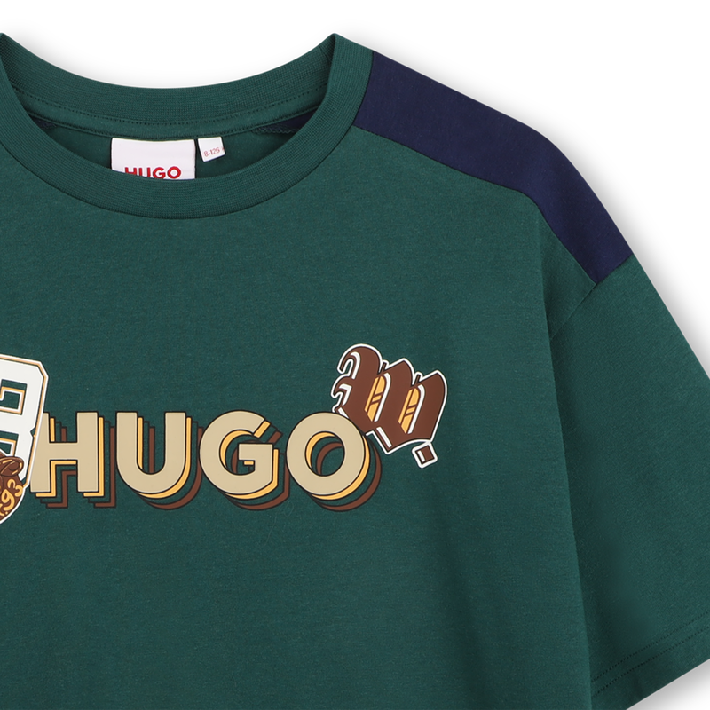 KURZARM T-SHIRT HUGO 
                        JUNGE