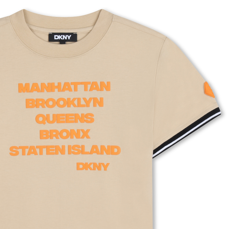 KURZ&Auml;RMELIGES T-SHIRT DKNY 
                        JUNGE