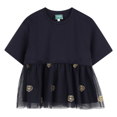 T-Shirt mit Fantasieprint KENZO KIDS M&Auml;DCHEN