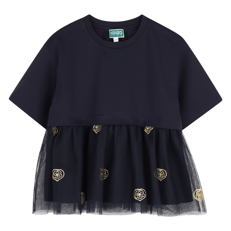 T-Shirt mit Fantasieprint KENZO KIDS 
                        M&Auml;DCHEN