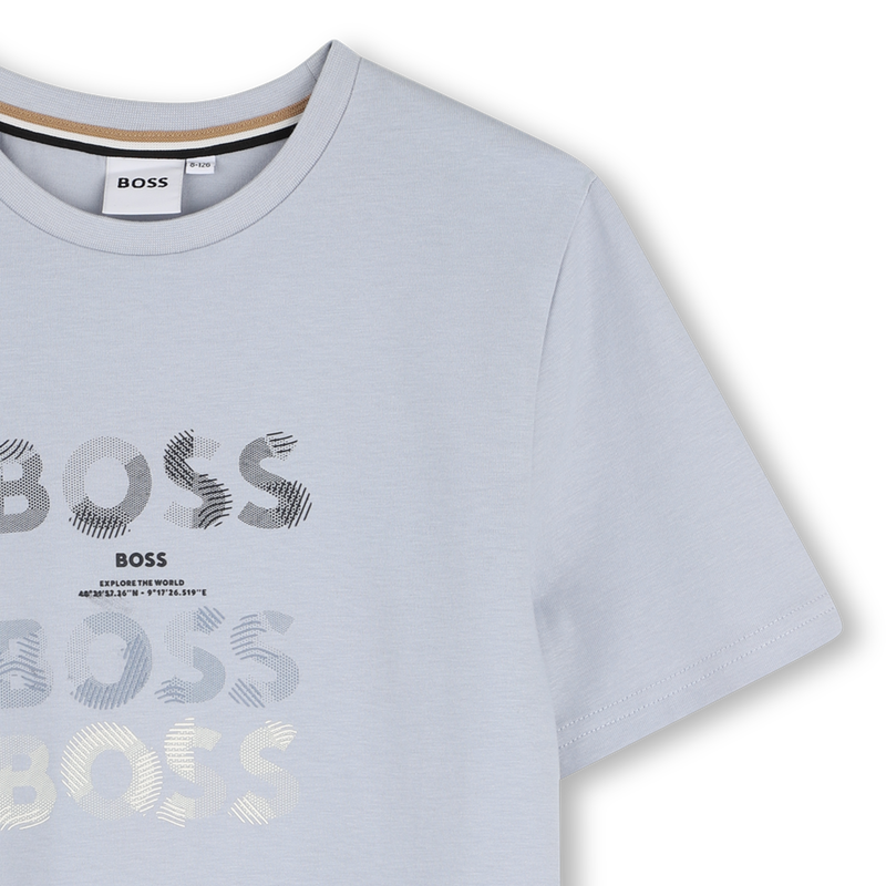 T-Shirt mit kurzen &Auml;rmeln BOSS 
                        JUNGE