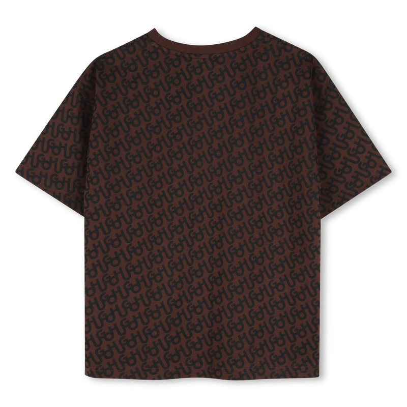 T-Shirt mit kurzen &Auml;rmeln HUGO 
                        JUNGE