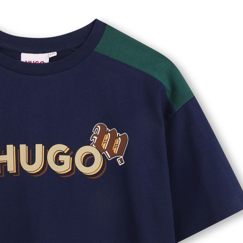 KURZARM T-SHIRT HUGO 
                        JUNGE