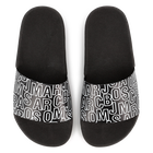 Pantoletten mit Muster MARC JACOBS 
                    JUNGE