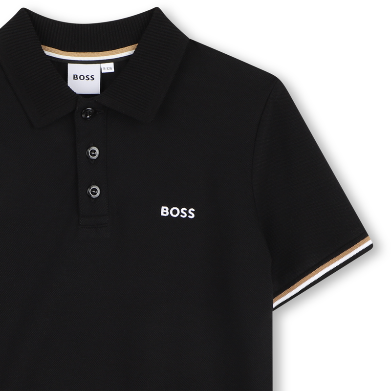 KURZ&Auml;RMELIGES POLOSHIRT BOSS 
                        JUNGE