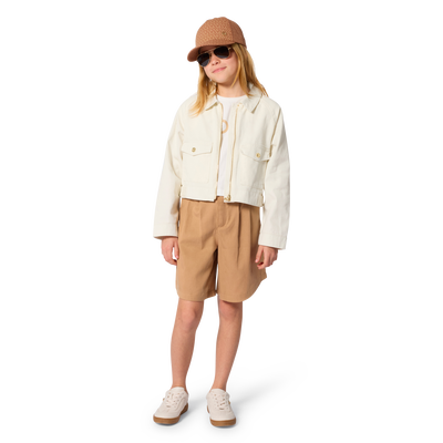 JACKE MIT REISSVERSCHLUSS MICHAEL KORS MÄDCHEN