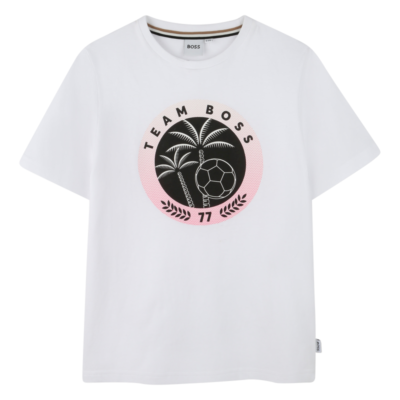 Kurzarm-T-Shirt aus Baumwolle BOSS 
                        JUNGE