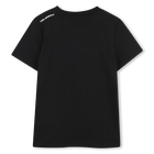 T-shirt mit metallic-print KARL LAGERFELD KIDS 
                    JUNGE