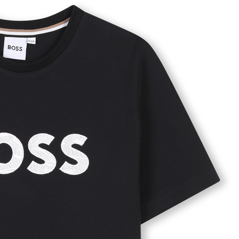 T-Shirt mit Stickerei BOSS 
                        JUNGE