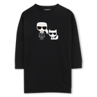 LANGARM KLEID KARL LAGERFELD KIDS 
                    M&Auml;DCHEN