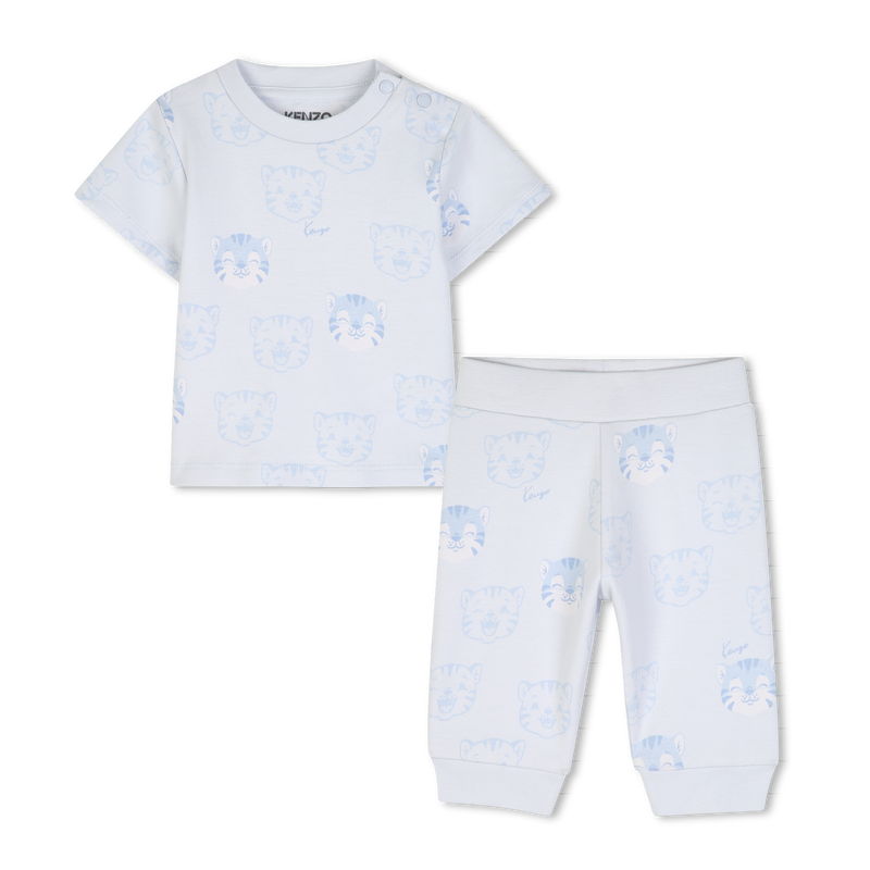 T-Shirt- und Hosen-Set KENZO KIDS 
                        JUNGE