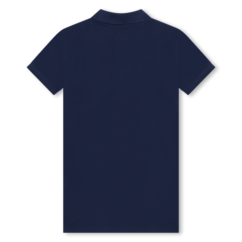 Kurz&auml;rmeliges Baumwollkleid KENZO KIDS 
                        M&Auml;DCHEN