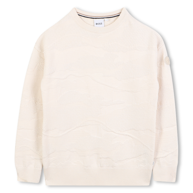 Pullover mit Rundhalsausschnitt BOSS 
                        JUNGE