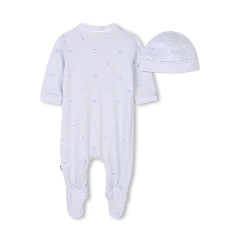 Pyjama und M&uuml;tze mit Druck BOSS 
                        JUNGE