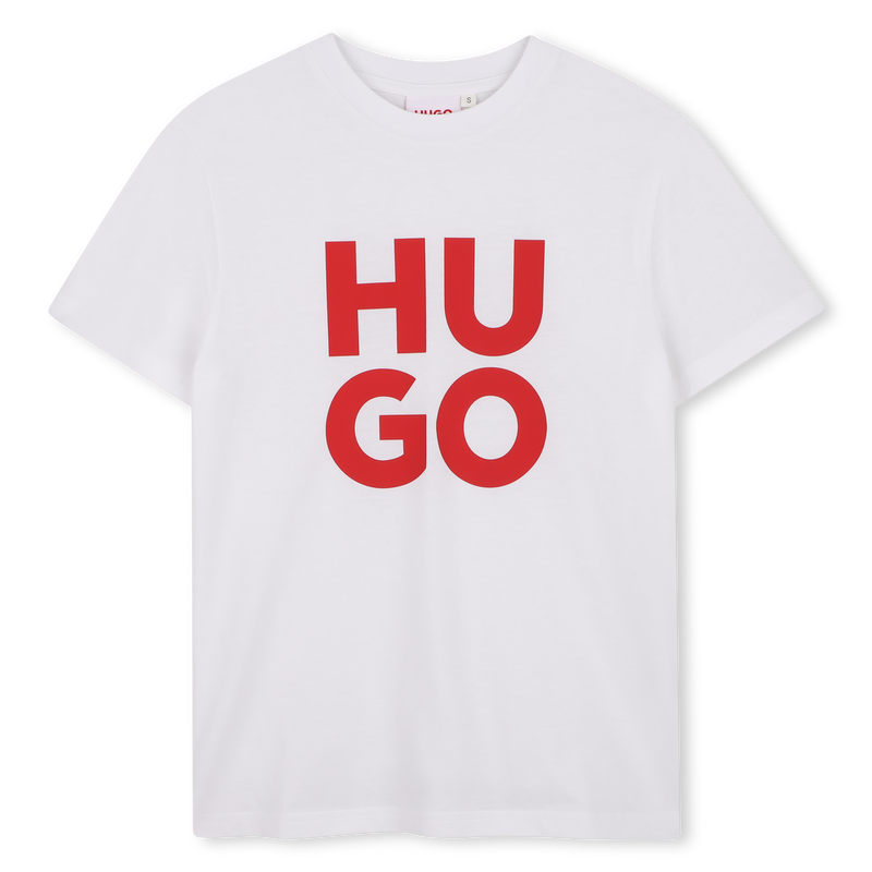 T-Shirt mit kurzen &Auml;rmeln HUGO 
                        JUNGE