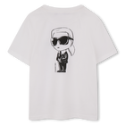 Kurz&auml;rmeliges t-shirt KARL LAGERFELD KIDS 
                    JUNGE