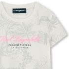Kurz&auml;rmeliges t-shirt KARL LAGERFELD KIDS 
                    M&Auml;DCHEN