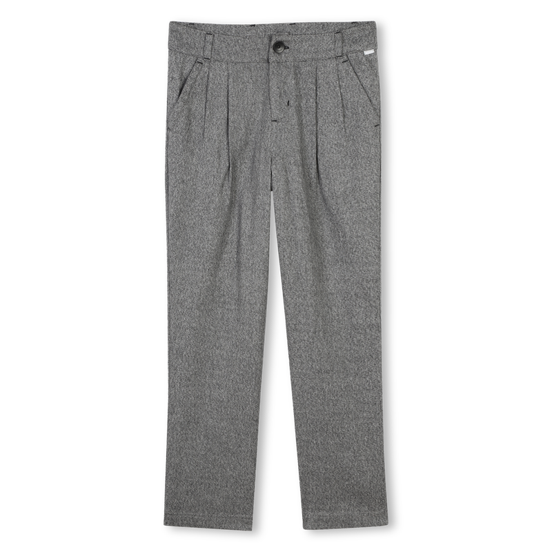 Faltenhose aus Baumwolle BOSS 
                        M&Auml;DCHEN