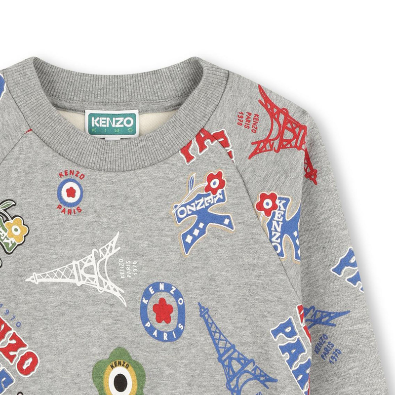 Sweatshirt mit Print KENZO KIDS 
                        JUNGE