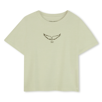 KURZ&Auml;RMELIGES T-SHIRT ZADIG & VOLTAIRE M&Auml;DCHEN