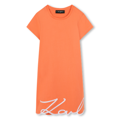 Kurzärmeliges Kleid KARL LAGERFELD KIDS MÄDCHEN