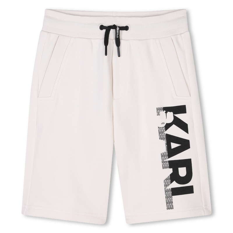 Stretch-Bermuda aus Baumwolle KARL LAGERFELD KIDS 
                        JUNGE