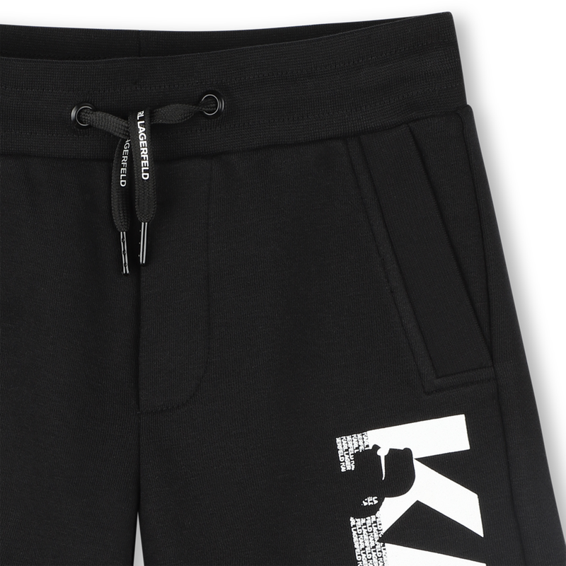 Stretch-Bermuda aus Baumwolle KARL LAGERFELD KIDS 
                        JUNGE