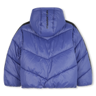 Daunenjacke aus Polyamid mit Kapuze KARL LAGERFELD KIDS 
                    JUNGE