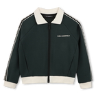Joggingcardigan KARL LAGERFELD KIDS 
                    JUNGE