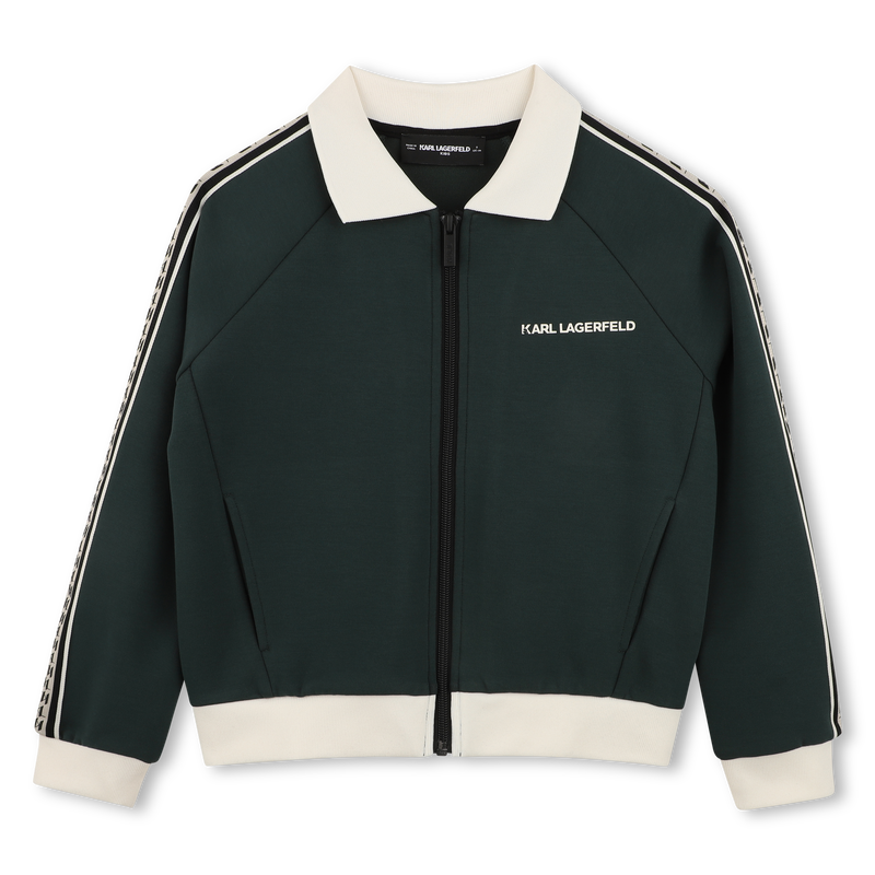 Joggingcardigan KARL LAGERFELD KIDS 
                        JUNGE
