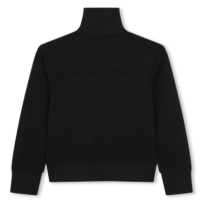 Sweatjacke mit Rei&szlig;verschluss KARL LAGERFELD KIDS JUNGE