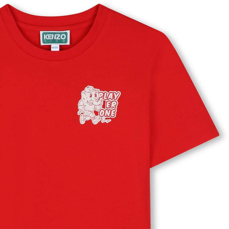 T-Shirt mit kurzen &Auml;rmeln KENZO KIDS 
                        JUNGE