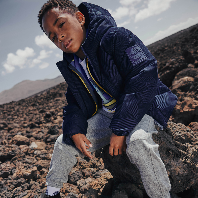 Daunenjacke mit Kapuze TIMBERLAND 
                        JUNGE