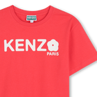 Bedrucktes t-shirt KENZO KIDS 
                    M&Auml;DCHEN