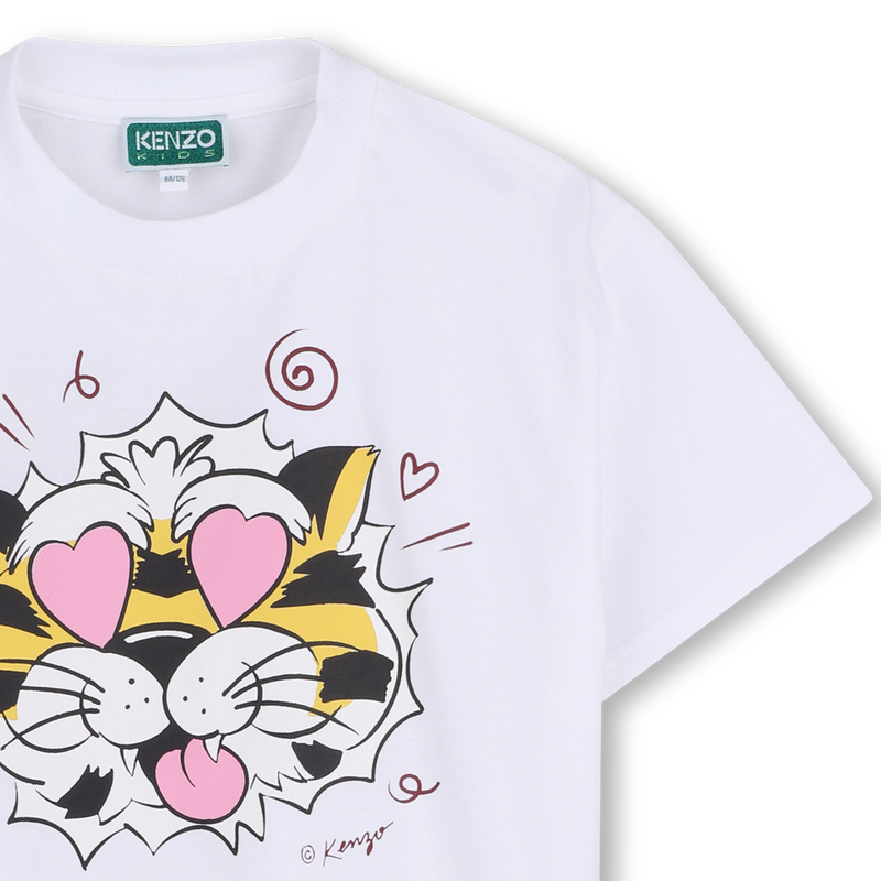 T-Shirt mit kurzen &Auml;rmeln KENZO KIDS 
                        UNISEX