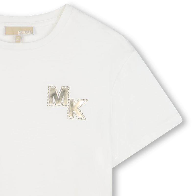 Kurz&auml;rmeliges T-Shirt aus Jersey MICHAEL KORS 
                        M&Auml;DCHEN