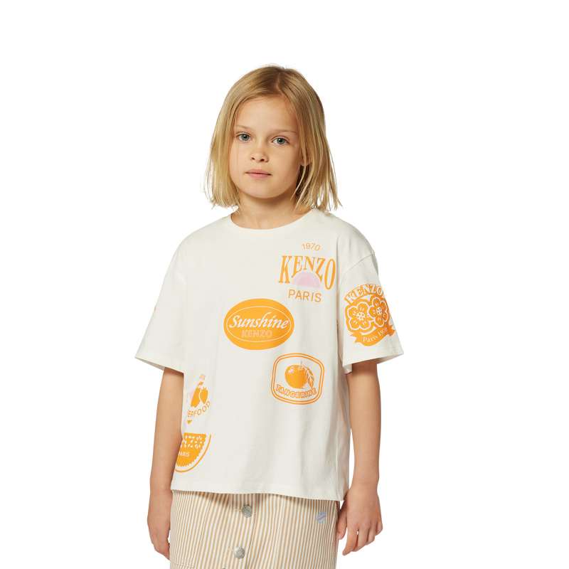 Kurzarm-T-Shirt KENZO KIDS 
                        M&Auml;DCHEN