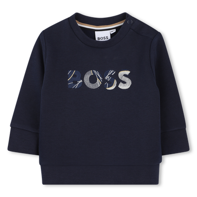 Pullover mit Rundhalsausschnitt BOSS JUNGE