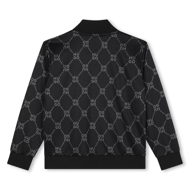 Sweatjacke aus Molton HUGO 
                        JUNGE