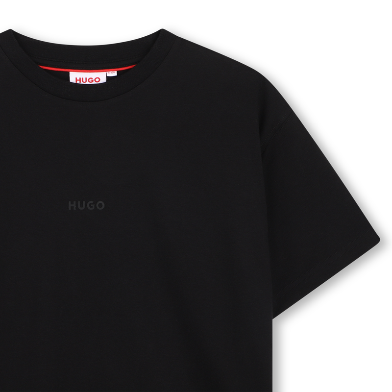 T-Shirt mit kurzen &Auml;rmeln HUGO 
                        JUNGE