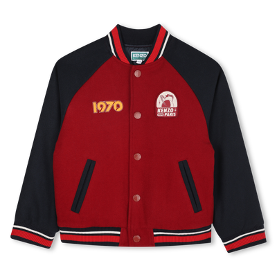 Bomberjacke mit Druckknopfverschluss KENZO KIDS UNISEX