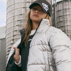 Wendbare, wasserabweisende Daunenjacke DKNY 
                    M&Auml;DCHEN