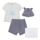 Set aus t-shirt, bucket hat und shorts KENZO KIDS 
                    JUNGE